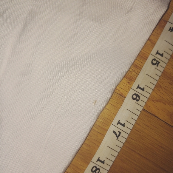 Cream High-Rise Slim Straight Leg Pintuck Ankle Pants A New Day Women's 2R - Picture 14 of 14